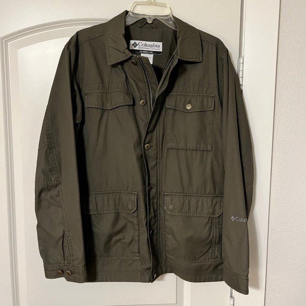 Columbia Field Jacket Sz Med